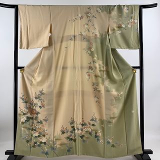 訪問着 身丈161cm 裄丈65.5cm 正絹 名品 【中古】(着物)