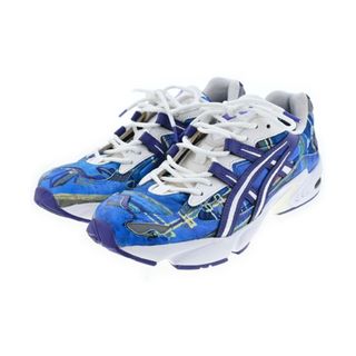 アシックス(asics)のasics アシックス スニーカー 26cm 青x紫等 【古着】【中古】(スニーカー)