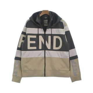 FENDI フェンディ ブルゾン（その他） M グレーxベージュ 【古着】【中古】