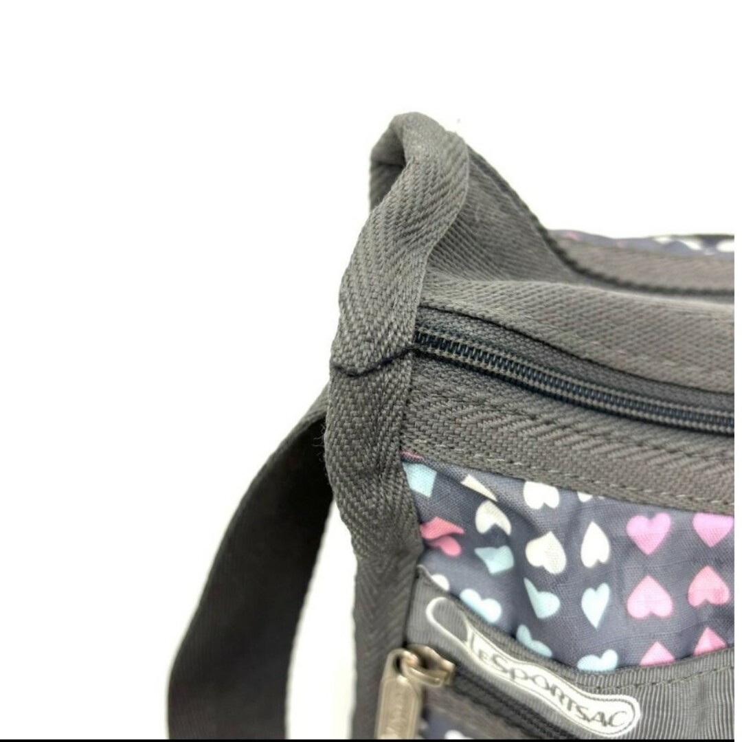 LeSportsac(レスポートサック)のLeSportsac レスポートサック　レスポ　ショルダーバッグ　ハート　グレー レディースのバッグ(ショルダーバッグ)の商品写真