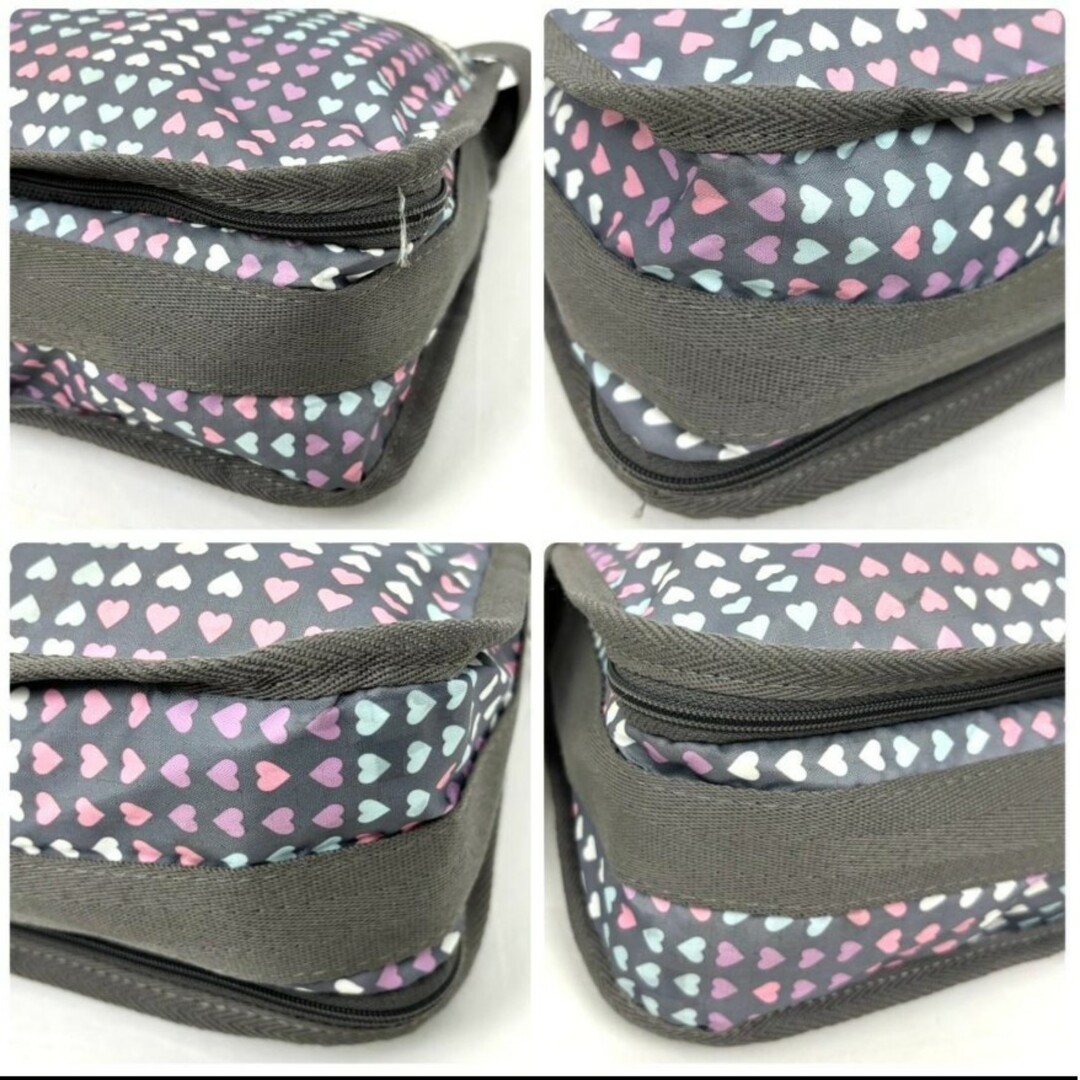 LeSportsac(レスポートサック)のLeSportsac レスポートサック　レスポ　ショルダーバッグ　ハート　グレー レディースのバッグ(ショルダーバッグ)の商品写真