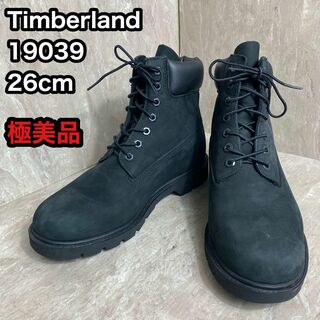 ティンバーランド(Timberland)の極美品 Timberland 6インチベーシックブーツ 防水 ブラック 26cm(ブーツ)