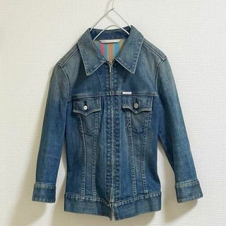 リーバイス(Levi's)のリーバイス　レディース　スタイル　デニムジャケット　M    スリム　古着風(Gジャン/デニムジャケット)