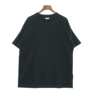 ニューハッタン(newhattan)のNEWHATTAN ニューハッタン Tシャツ・カットソー M 黒 【古着】【中古】(Tシャツ/カットソー(半袖/袖なし))