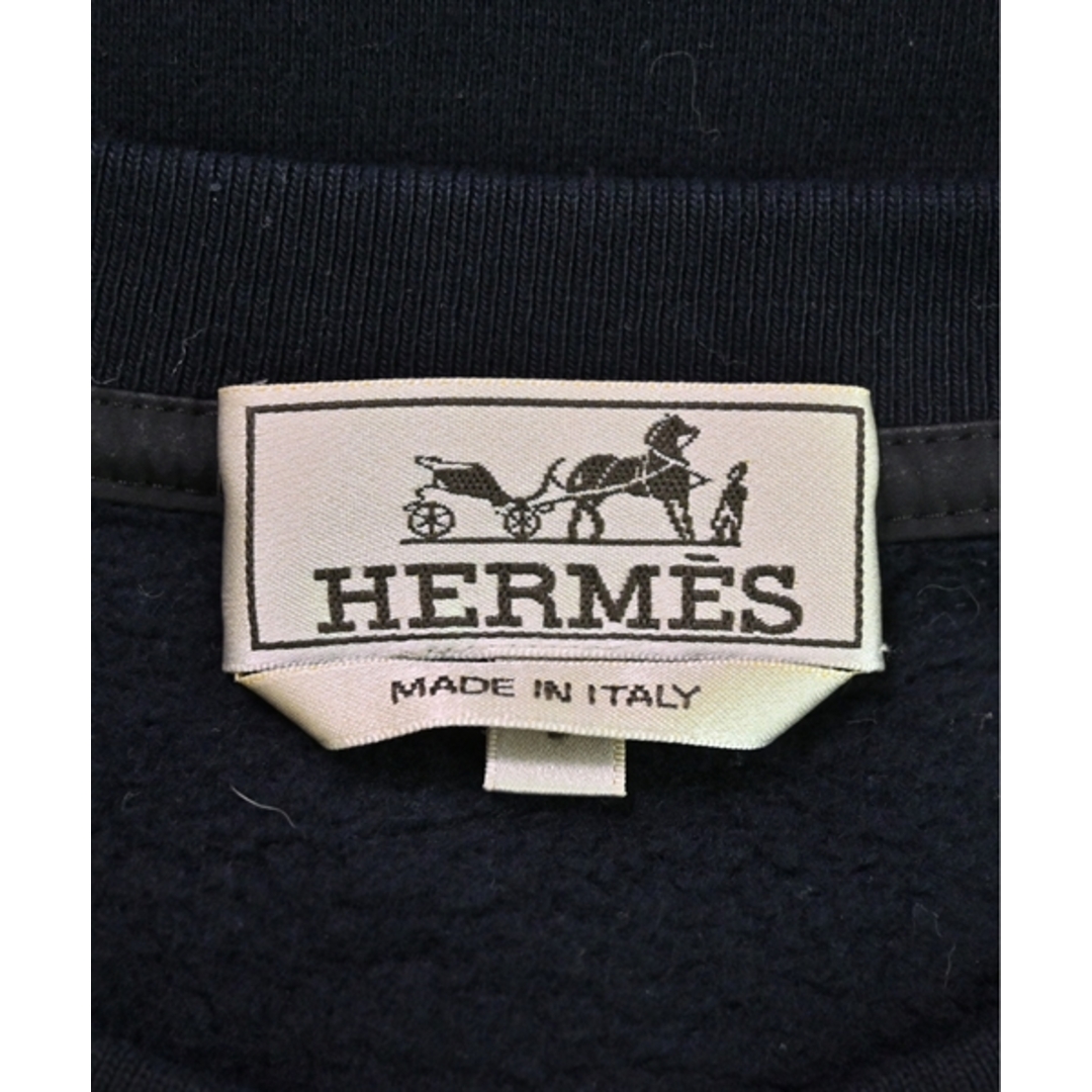 Hermes(エルメス)のHERMES エルメス スウェット L 黒 【古着】【中古】 メンズのトップス(スウェット)の商品写真