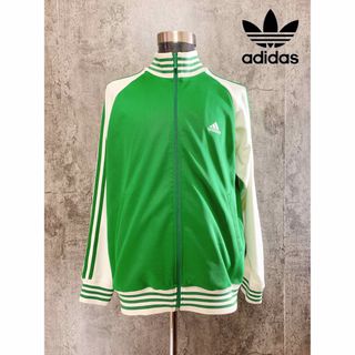 アディダス(adidas)の【希少】 adidas track jacket green/cream 00s(ジャージ)