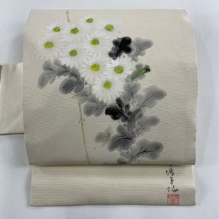 名古屋帯 秀品 正絹 【中古】(帯)