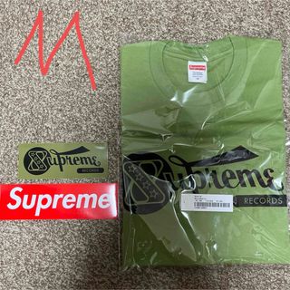 シュプリーム(Supreme)のMサイズ　supreme Records Tee(Tシャツ/カットソー(半袖/袖なし))