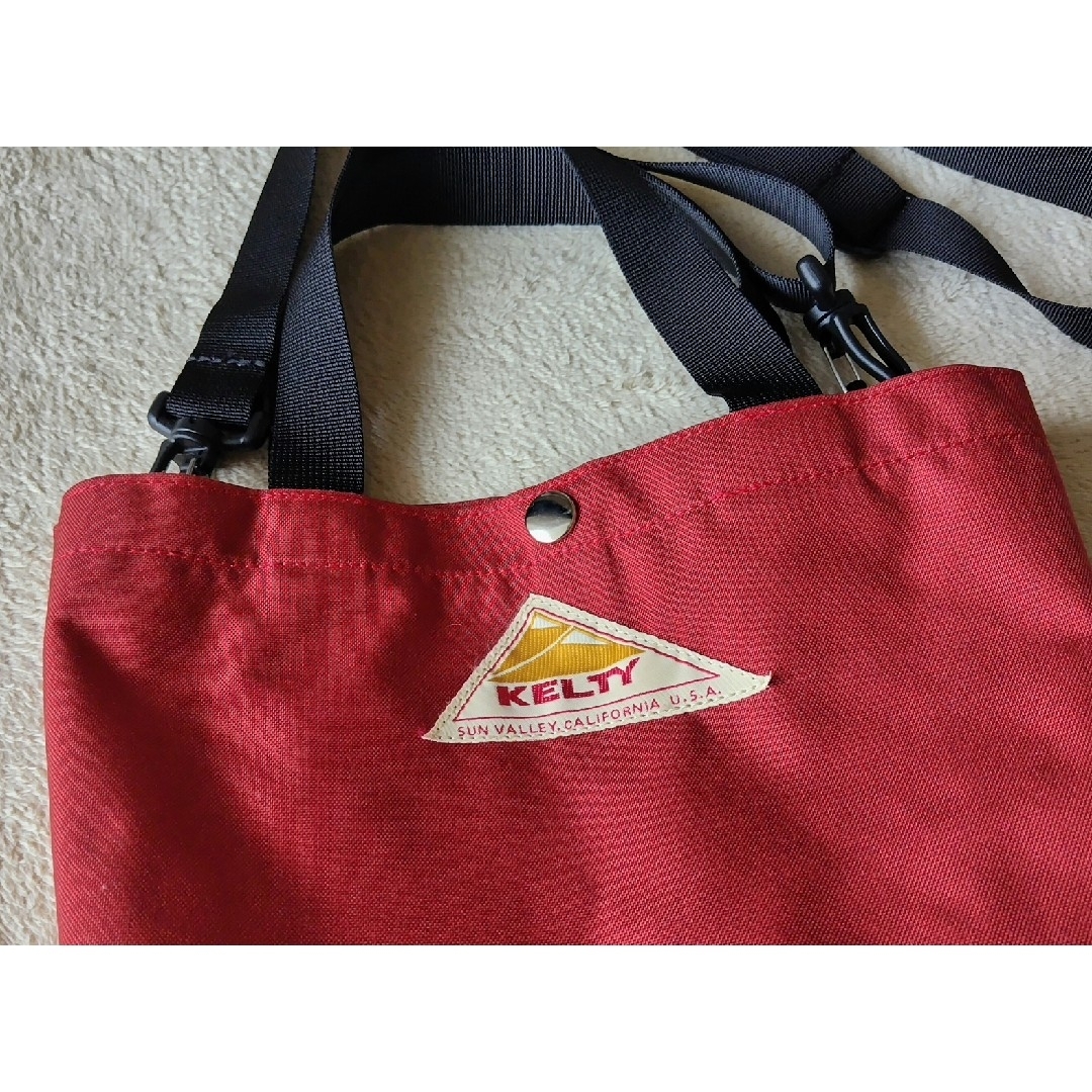 KELTY(ケルティ)のケルティ KELTY2WAYバッグレッド レディースのバッグ(ショルダーバッグ)の商品写真