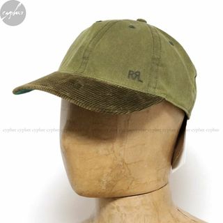 ダブルアールエル(RRL)の新品 RRL オイル クロス ボール キャップ ダブルアールエル ラルフ ロゴ(キャップ)