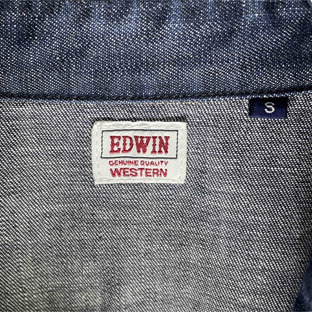 EDWIN(エドウィン)のエドウィン　デニムシャツ　Sサイズ メンズのトップス(シャツ)の商品写真