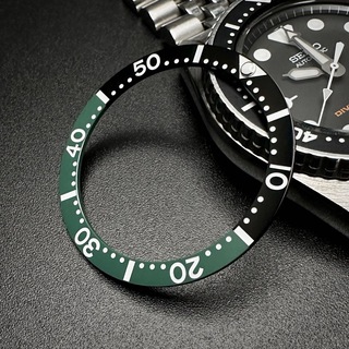 セイコー(SEIKO)の7S26-0030 SKX013 SKX015 フラット インナー ベゼル 緑黒(腕時計(アナログ))
