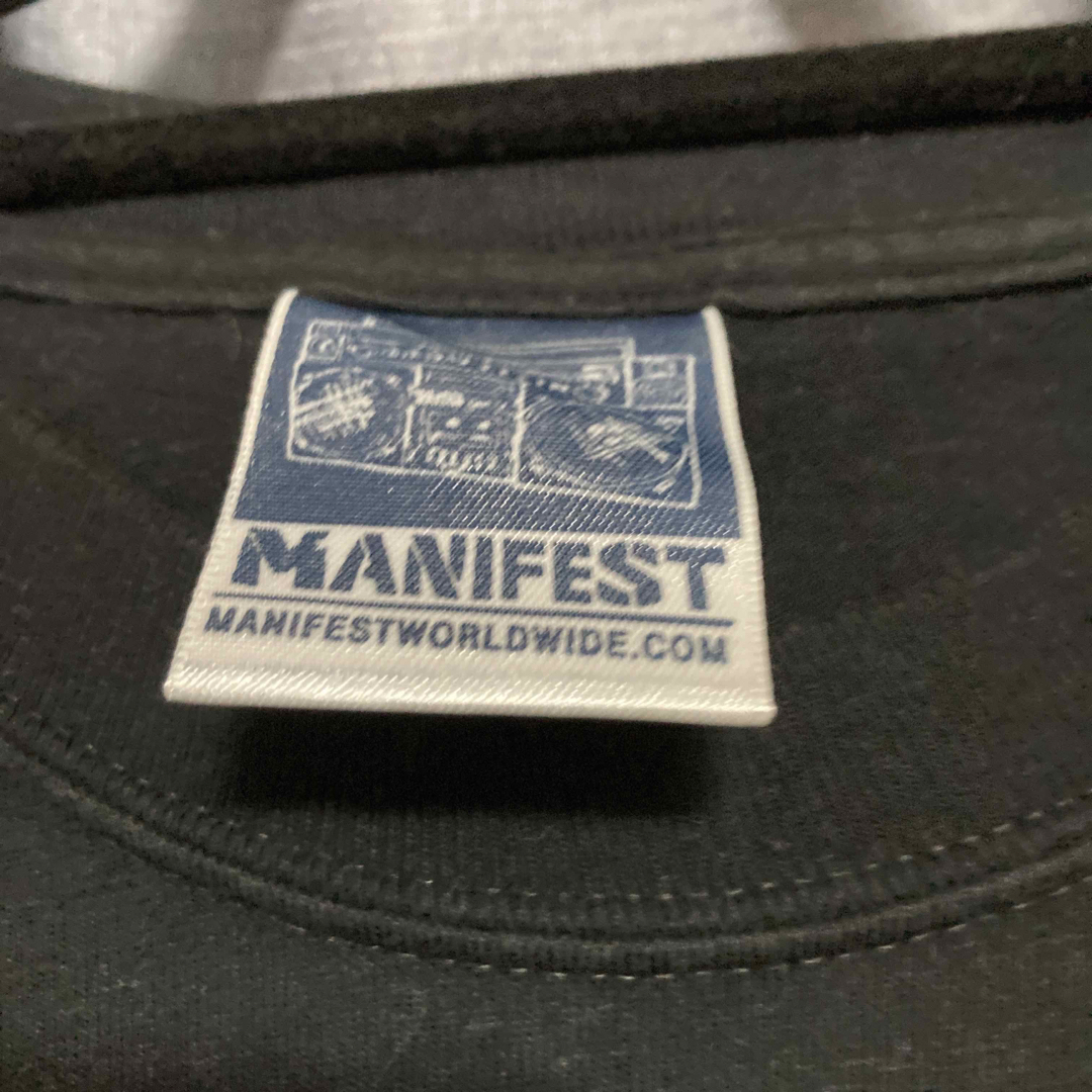 manifest マニフェスト ヒップホップ インパクトTシャツ古着 メンズのトップス(Tシャツ/カットソー(半袖/袖なし))の商品写真