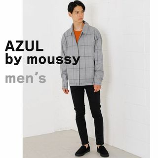 アズールバイマウジー(AZUL by moussy)のAZUL by moussy アズール　マウジー　メンズ　デニム　パンツ 黒(デニム/ジーンズ)