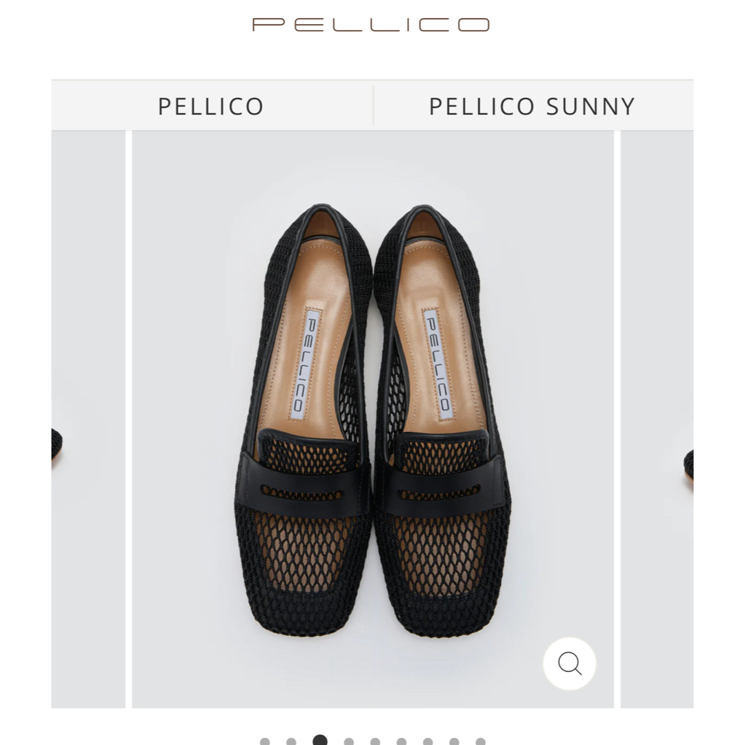 PELLICO - ペリーコ メッシュローファー 38 未使用の通販 by momo's PELLICO - ペリーコ メッシュローファー 38 未使用の通販 by momo's