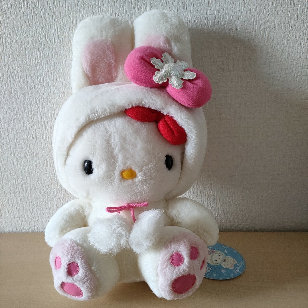 北海道限定 キティちゃん ぬいぐるみ 雪うさぎ 着ぐるみ うさぎ 北海道限定 キティちゃん ぬいぐるみ 雪うさぎ 着ぐるみ うさぎ