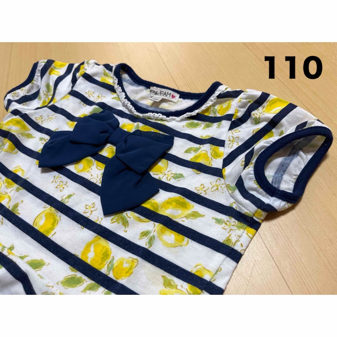 anyFAM(エニィファム)のanyFAM チュニック ワンピース 110 キッズ/ベビー/マタニティのキッズ服女の子用(90cm~)(ワンピース)の商品写真