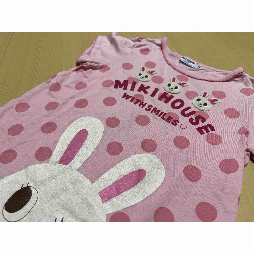 mikihouse(ミキハウス)のミキハウス うさこ Tシャツ 110 キッズ/ベビー/マタニティのキッズ服女の子用(90cm~)(Tシャツ/カットソー)の商品写真