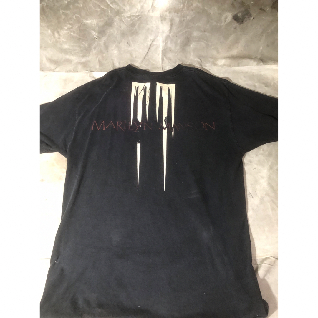 90'S 20'S ヴィンテージ  TEE   MARILYN MANSON メンズのトップス(Tシャツ/カットソー(半袖/袖なし))の商品写真