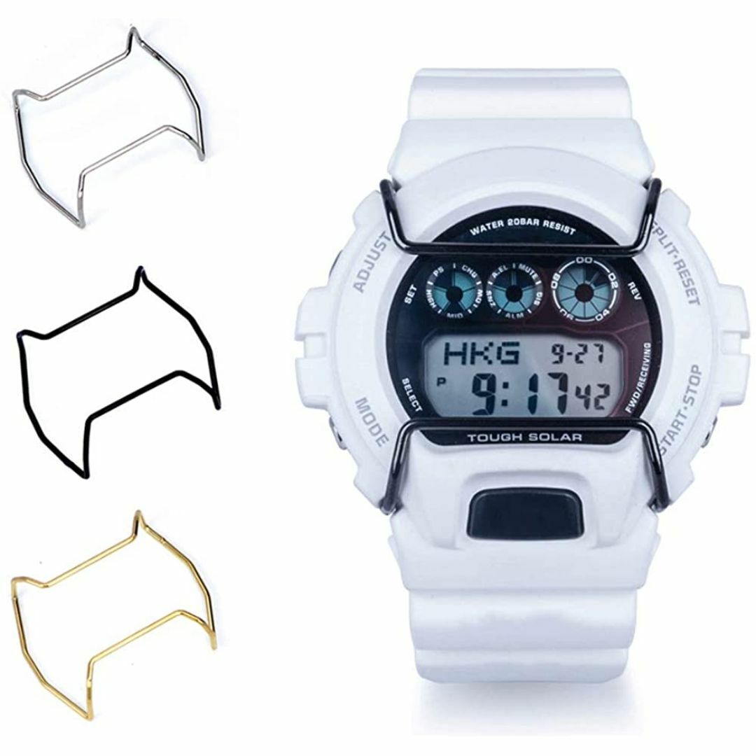G-SHOCK DW-6900系 バンパープロテクター　レインボー メンズの時計(腕時計(デジタル))の商品写真