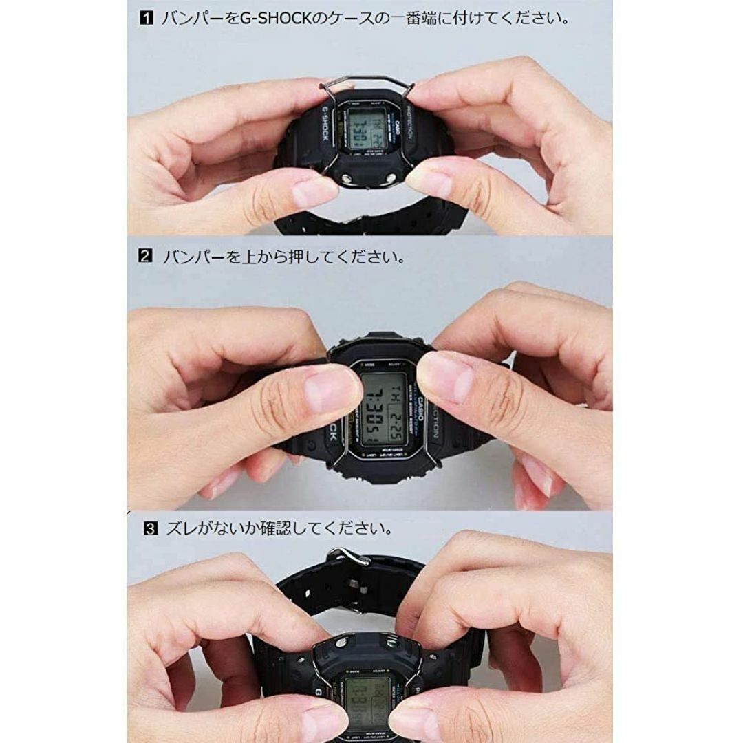 G-SHOCK DW-6900系 バンパープロテクター　レインボー メンズの時計(腕時計(デジタル))の商品写真