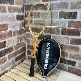 KAWASAKI テニス  SUPER GRAND CORDON 昭和レトロ(ラケット)