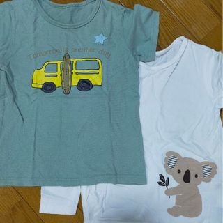 ベルメゾン(ベルメゾン)のGITA 120サイズ　半袖・長袖Tシャツ　各1枚(Tシャツ/カットソー)