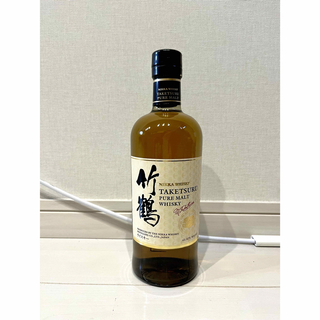 ニッカウイスキー(ニッカウヰスキー)の竹鶴　ピュアモルト　ウィスキー　ニッカ　箱なし　700ml(ウイスキー)