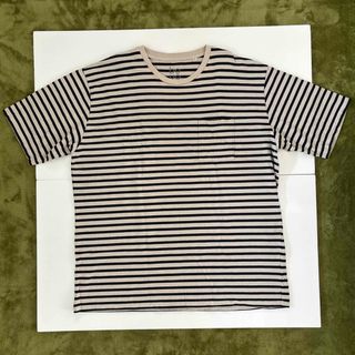 ザショップティーケー(THE SHOP TK)のボーダーＴシャツ 3XL 防汚加工(Tシャツ/カットソー(半袖/袖なし))