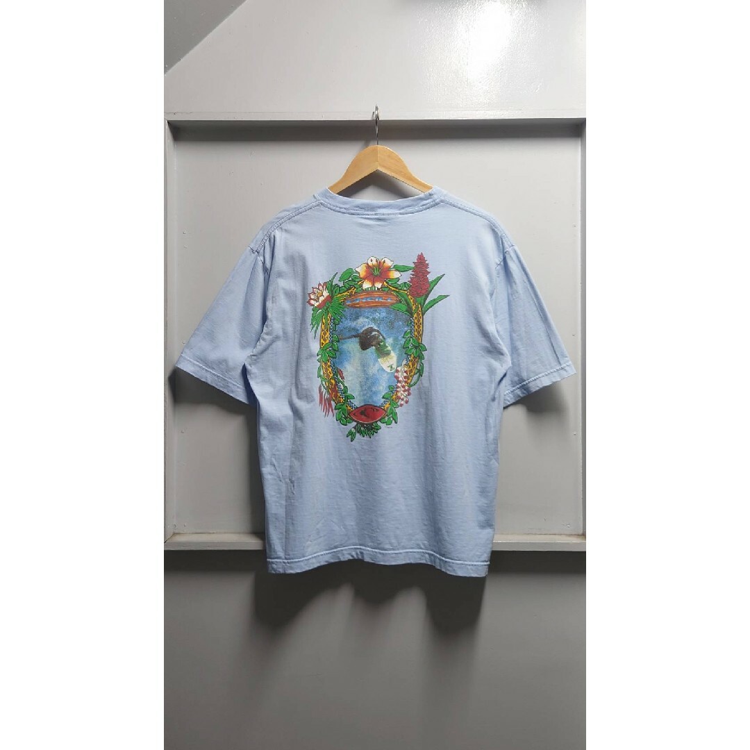 O'NEILL(オニール)の90’s ONEILL USA製 両面プリント Tシャツ サックスブルー M メンズのトップス(Tシャツ/カットソー(半袖/袖なし))の商品写真