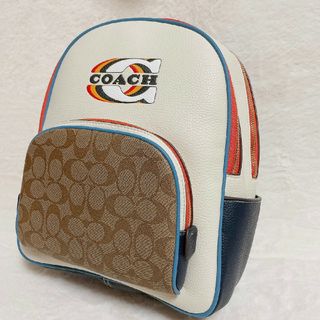 コーチ(COACH)の【24時間以内発送】COACH コーチ リュック バックパック マルチカラー(リュック/バックパック)