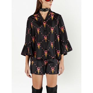 Gucci - 定価19.8万　美品　GUCCI アイスクリームプリント　シャツ