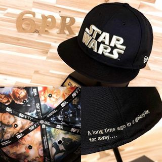 ニューエラー(NEW ERA)の激レア【ニューエラ×スターウォーズ】限定コラボ キャップ エピソード 黒×銀(キャップ)