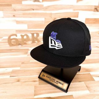 ニューエラー(NEW ERA)の激レア/美品【ニューエラ×モンスターストライク】限定コラボ パンドラ キャップ黒(キャップ)