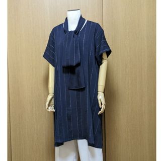 SOLD　着物リメイク　チュニック　夏物単衣　FREE SIZE(チュニック)