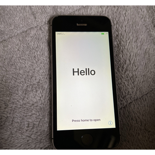 アイフォーン(iPhone)の【値下げ不可】iPhone SE 第1世代 GB不明 SIMフリー 本体のみ(スマートフォン本体)