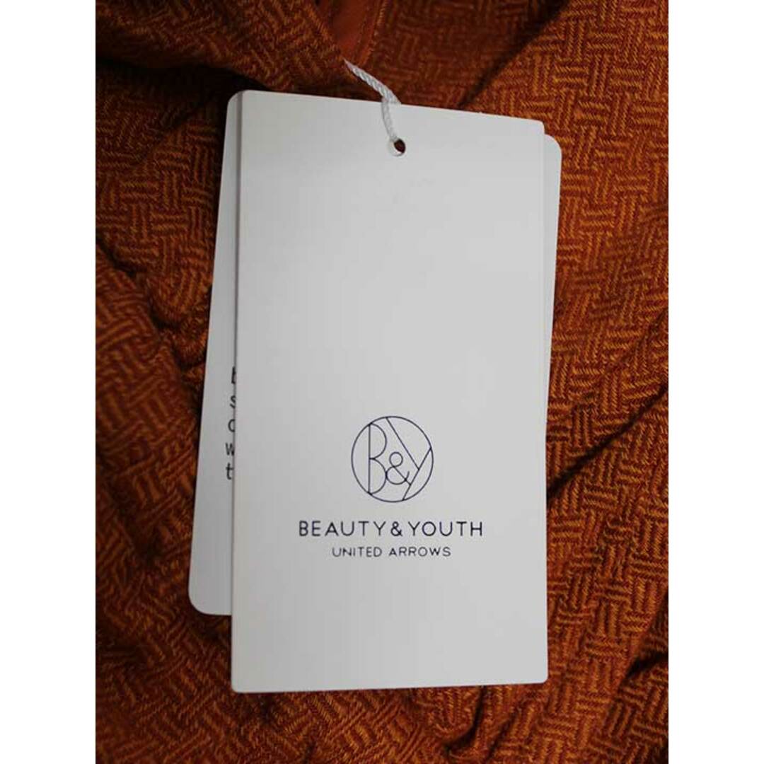 BEAUTY&YOUTH UNITED ARROWS(ビューティアンドユースユナイテッドアローズ)の【夏物 新入荷】新品未使用品☆BEAUTY&YOUTH UNITED ARROWS/ビューティーアンドユースユナイテッドアローズ☆バックカシュクールマキシワンピース/ポケット/ノースリーブ/ロング丈 オレンジ レディース M 夏 onepi 814042 レディースのワンピース(その他)の商品写真