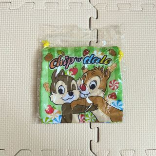 ディズニー(Disney)のチップとデール巾着　新品(小物入れ)