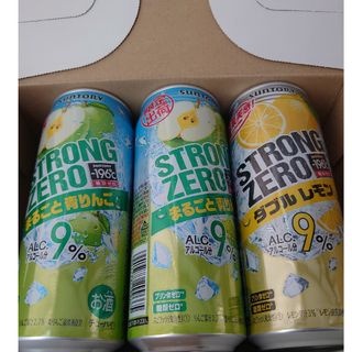 SUNTORY　ストロングゼロ　500ml　3本(その他)