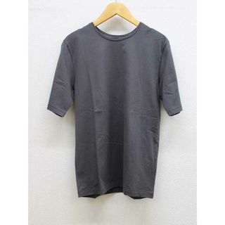 【夏物新入荷】■ATON/エイトン■PERFECT SHORT T-SHIRTS/半袖 グレー/灰色 レディース 02【中古】夏 814042