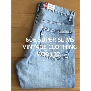 リーバイス(Levi's)のLVC 1965年 606 SUPER SLIM WIDE OPEN(デニム/ジーンズ)