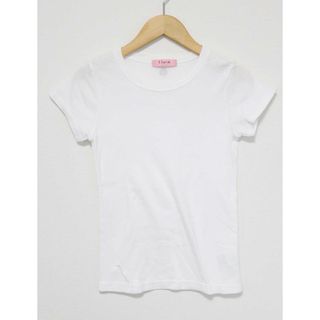 チャコット(CHACOTT)の【夏物 新入荷】●chacott/チャコット●カットソー/Tシャツ/クルーネック/半袖/バレエウェア ホワイト/白 レディース M【中古】夏 814042(Tシャツ(半袖/袖なし))