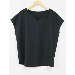 プラステ(PLST)の【夏物 新入荷】☆PLST/プラステ☆カットソープルオーバー/カットソー/Tシャツ/半袖/カジュアル/無地 ブラック/黒 レディース XXL【中古】夏 814042(Tシャツ(半袖/袖なし))