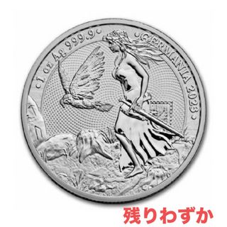 2023年　ゲルマニア銀貨　COA付き　1オンス 1枚(金属工芸)