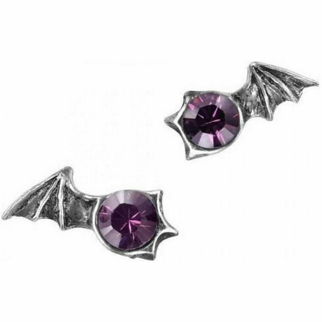 ALCHEMY GOTHIC: Matins Bat Earrings pair レディースのアクセサリー(ピアス)の商品写真