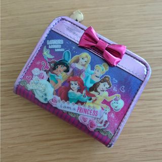 ディズニー(Disney)のディズニープリンセス　二つ折り財布(財布)