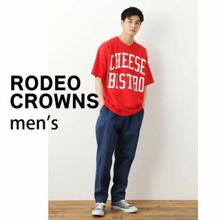 ロデオクラウンズ(RODEO CROWNS)のRODEO CROWNS デニムパンツ　ウエストゴム　Ｌサイズ(デニム/ジーンズ)