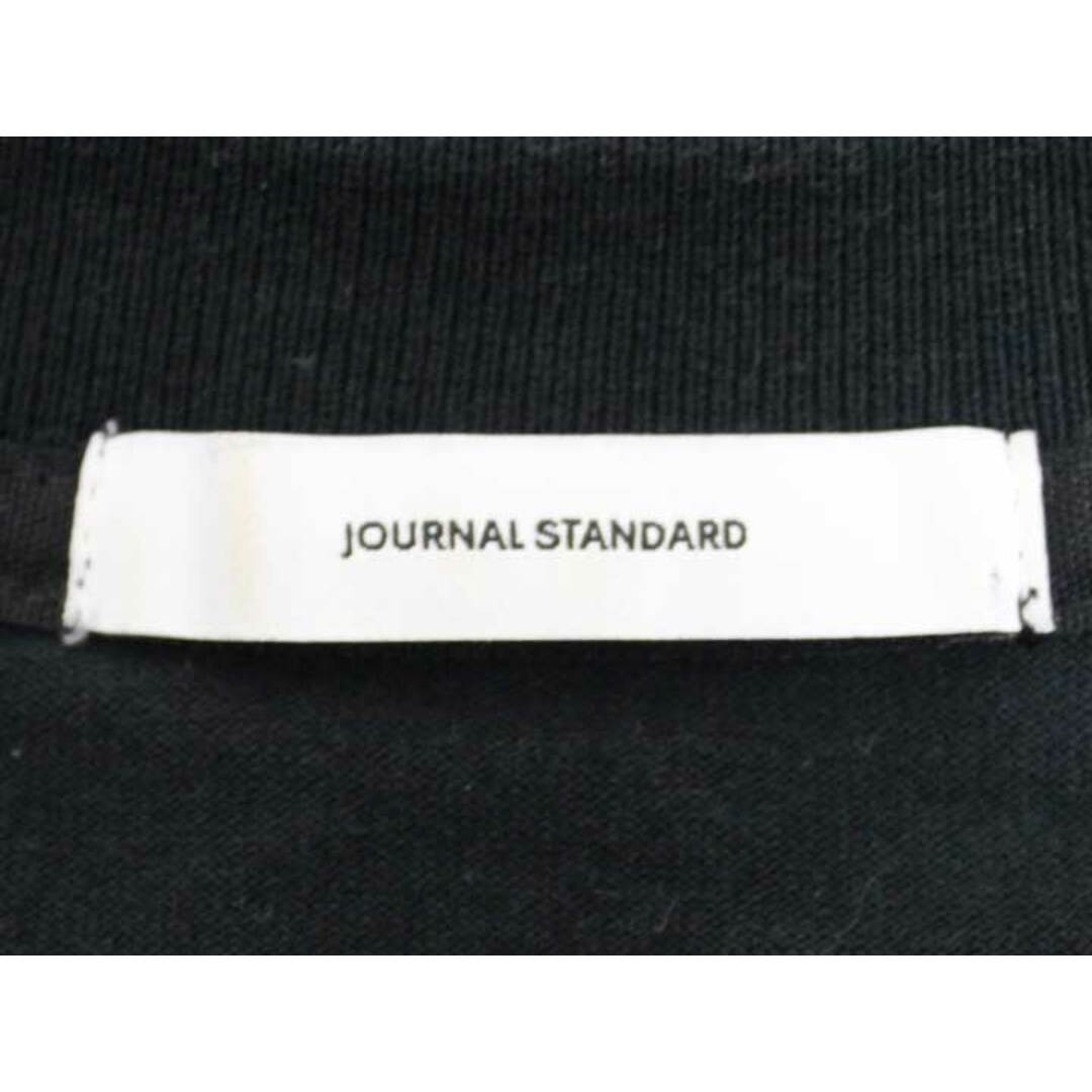 JOURNAL STANDARD(ジャーナルスタンダード)の【夏物 新入荷】☆JOURNAL STANDARD/ジャーナルスタンダード☆2021年製/タックスウェットTシャツ/カットソー/Tシャツ/半袖/無地 ブラック/黒 レディース F【中古】夏 814042 レディースのトップス(Tシャツ(半袖/袖なし))の商品写真