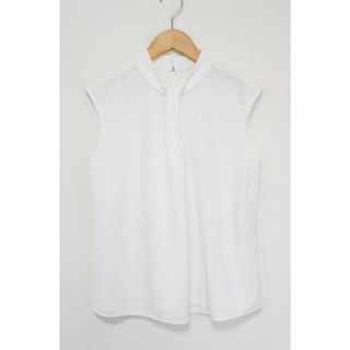 アナイ(ANAYI)の【夏物 新入荷】●ANAYI/アナイ●2021年製/ブラウスプルオーバー/ハイネック/ノースリーブ ホワイト/白 レディース 38【中古】夏 814042(シャツ/ブラウス(半袖/袖なし))