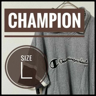 チャンピオン(Champion)の90s 古着 Champion products Tシャツ ロゴ 切り替え(Tシャツ/カットソー(半袖/袖なし))